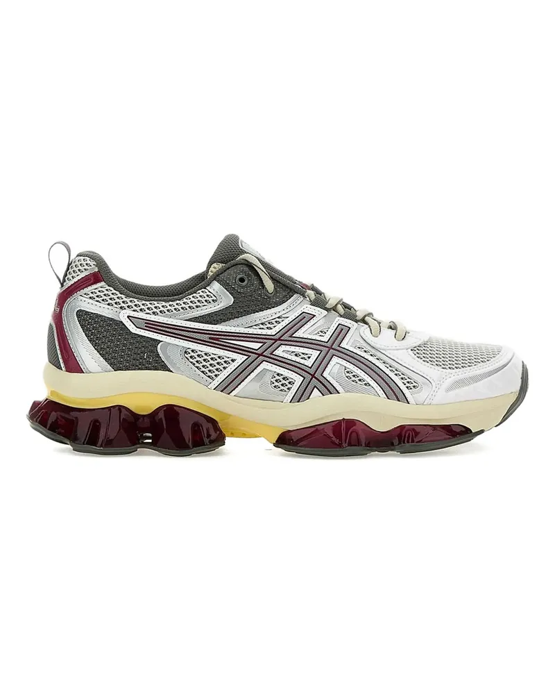 Asics Mesh Panelled Running Sneakers Grey