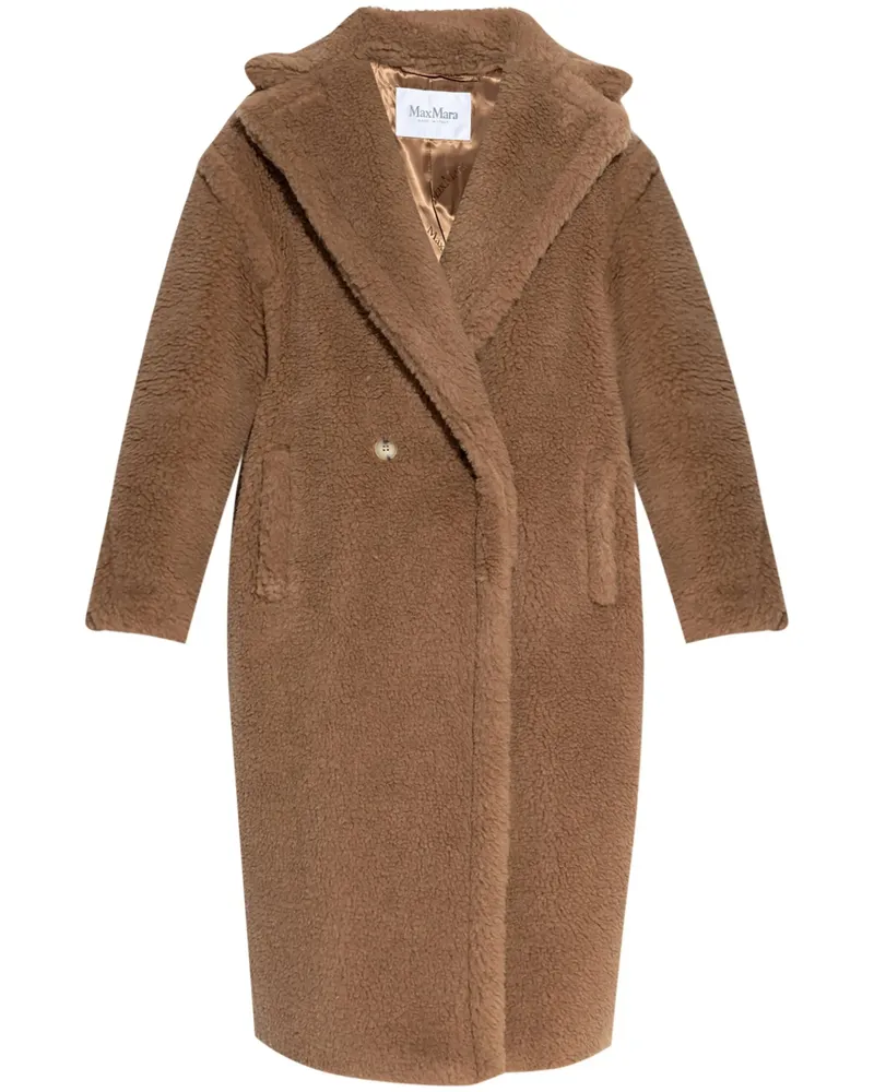 Max Mara Teddy Bear Icon Coat Brown