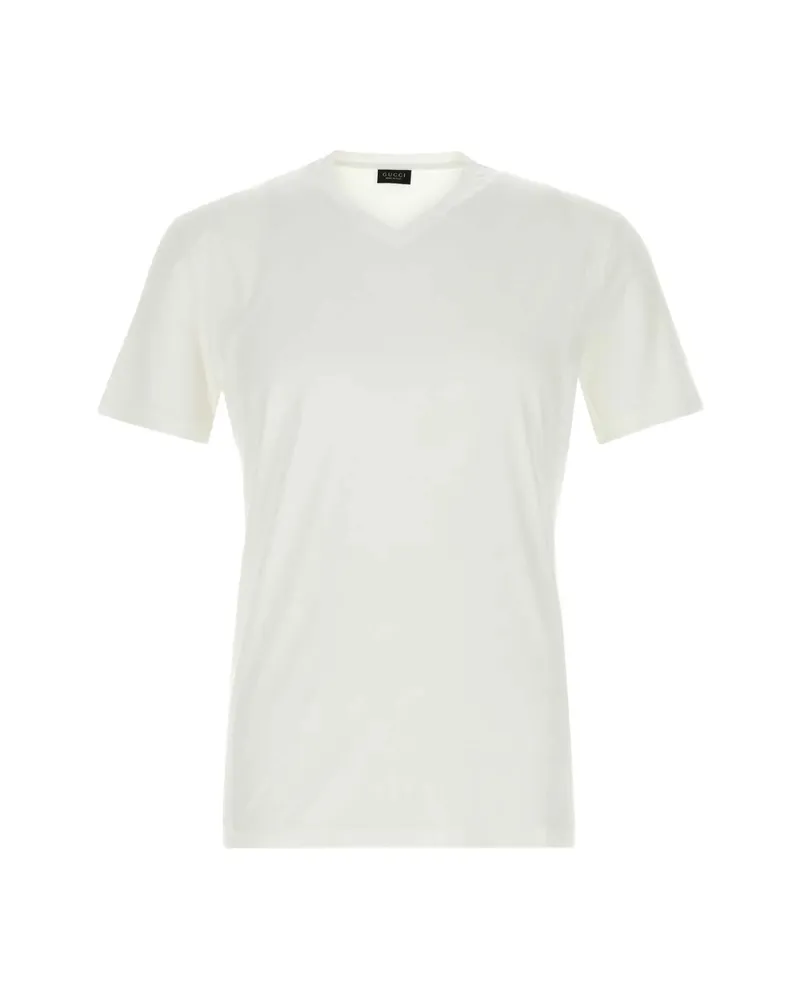 Gucci V-neck T-shirt White