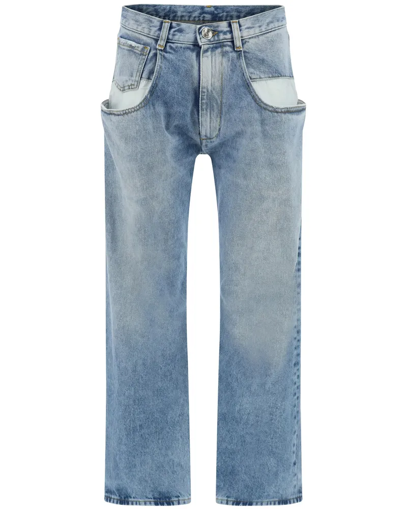 Maison Margiela Bootcut Jeans Blue
