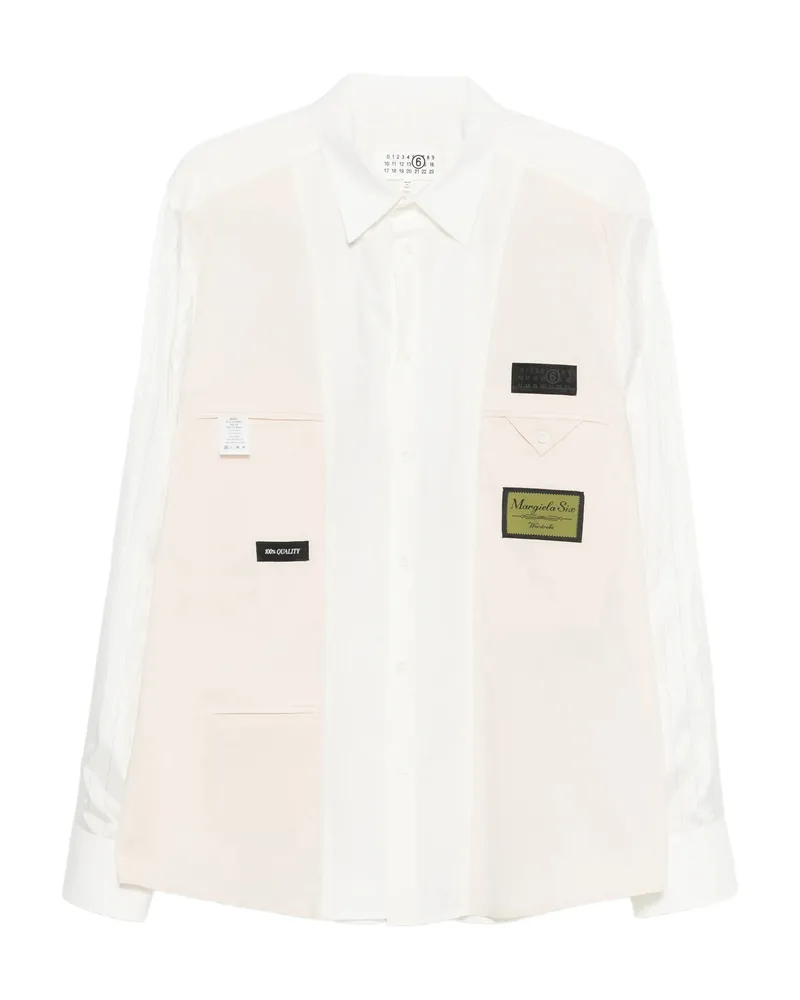 Maison Margiela Long-sleeved Shirt White