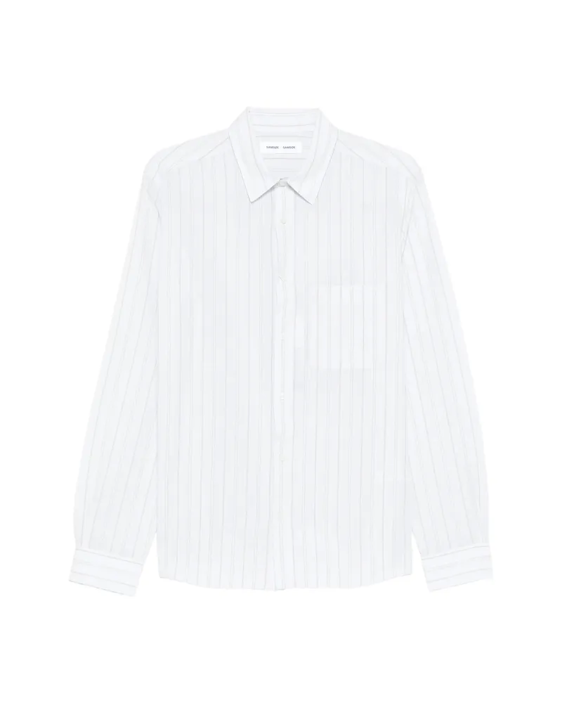 Samsøe & Samsøe Saryan J Striped Shirt Blue