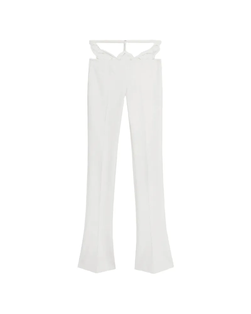 Blumarine Lace Trousers White