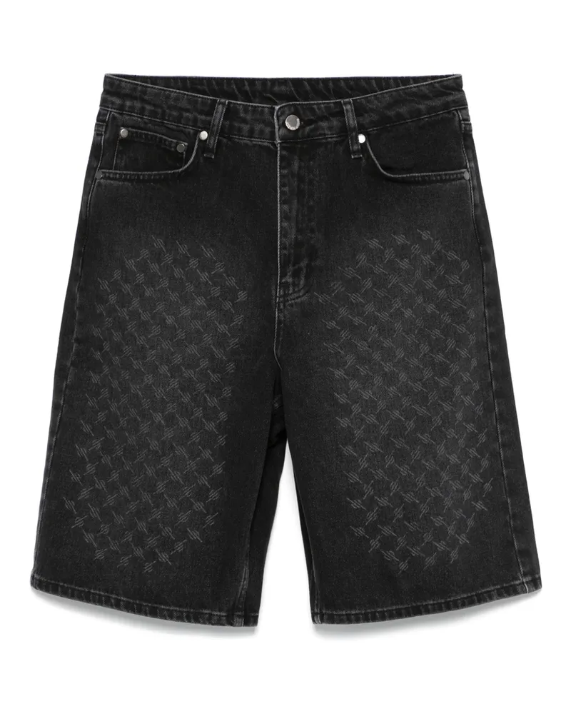 Daily Paper Laser Monogram Shorts Black
