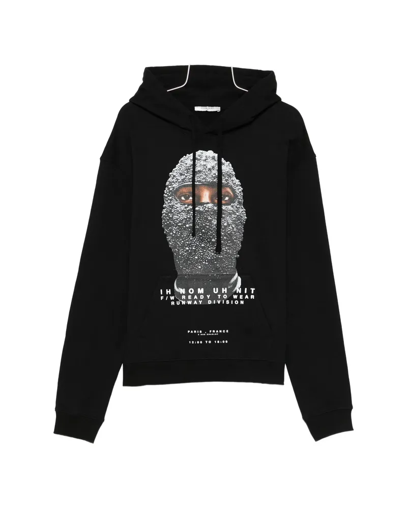 IH NOM UH NIT Printed Hoodie Black