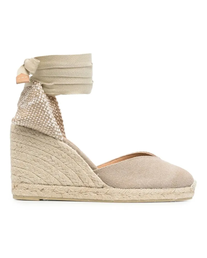 Castañer Chiara Wedge Espadrilles Neutrals