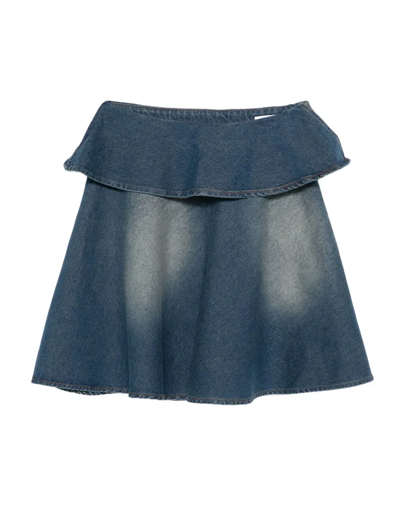 GIMAGUAS Ruffled Skirt Blue