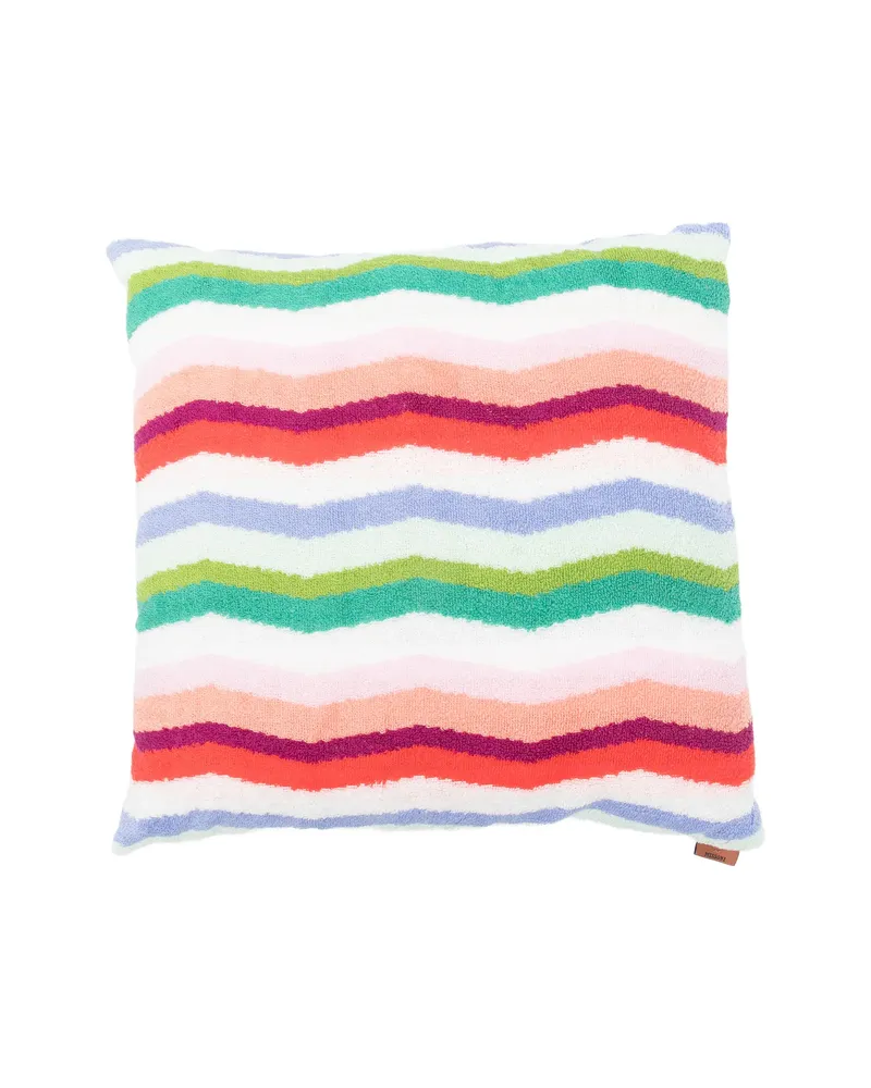 Missoni Home Striped-pattern Cushion White