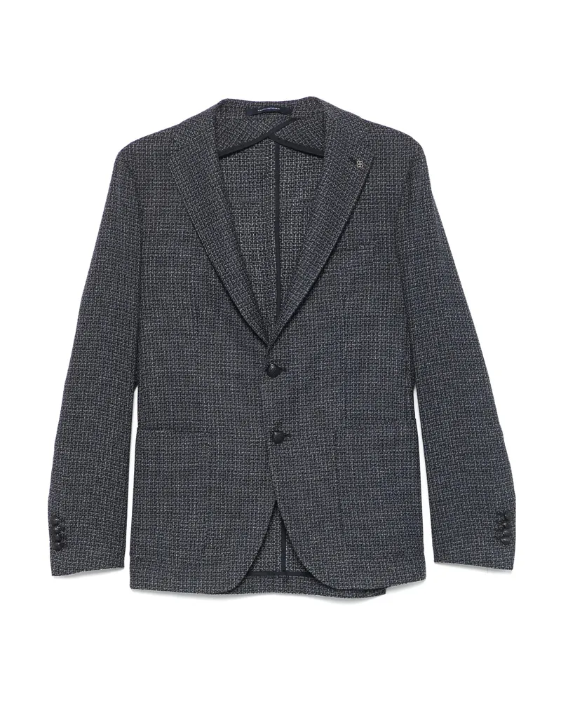 Tagliatore Single-breasted Blazer Blue