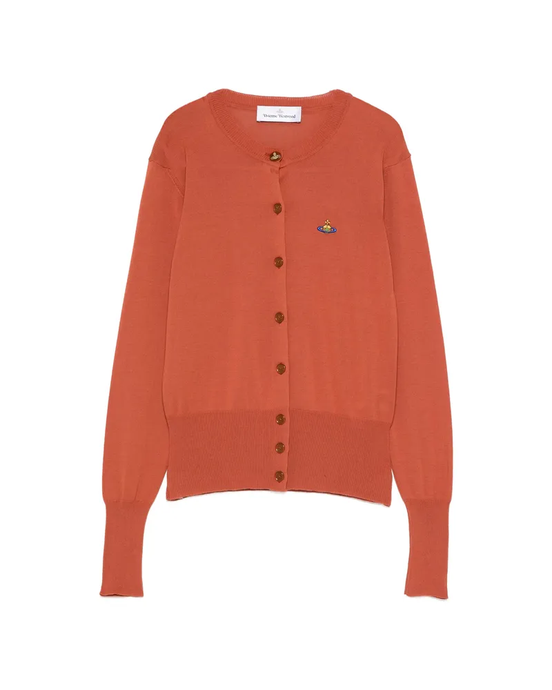 Vivienne Westwood Button-fastening Cardigan Orange
