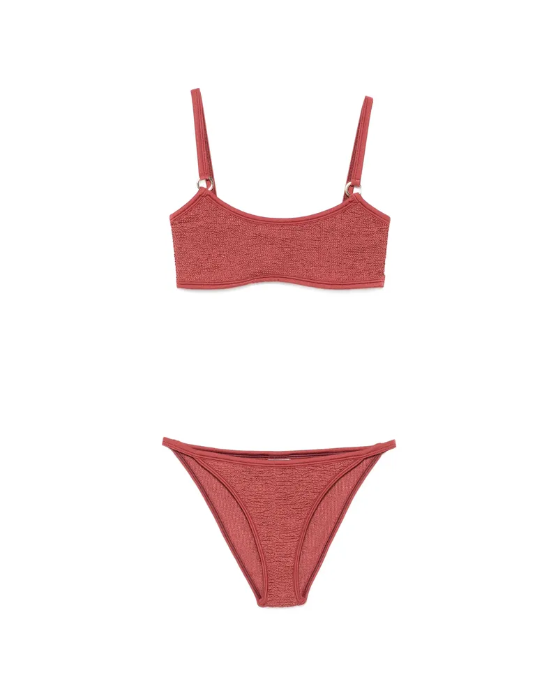 Hunza G Iris Ring-detail Bikini Red
