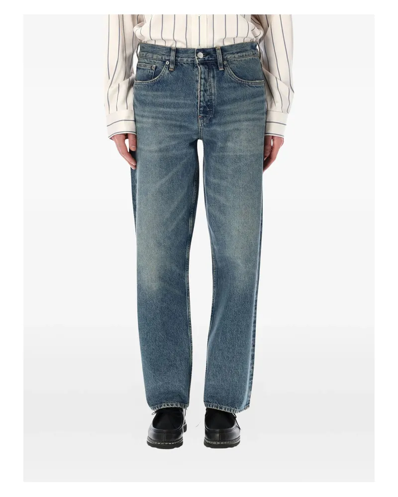 Sunflower Logo-patch Jeans Blue
