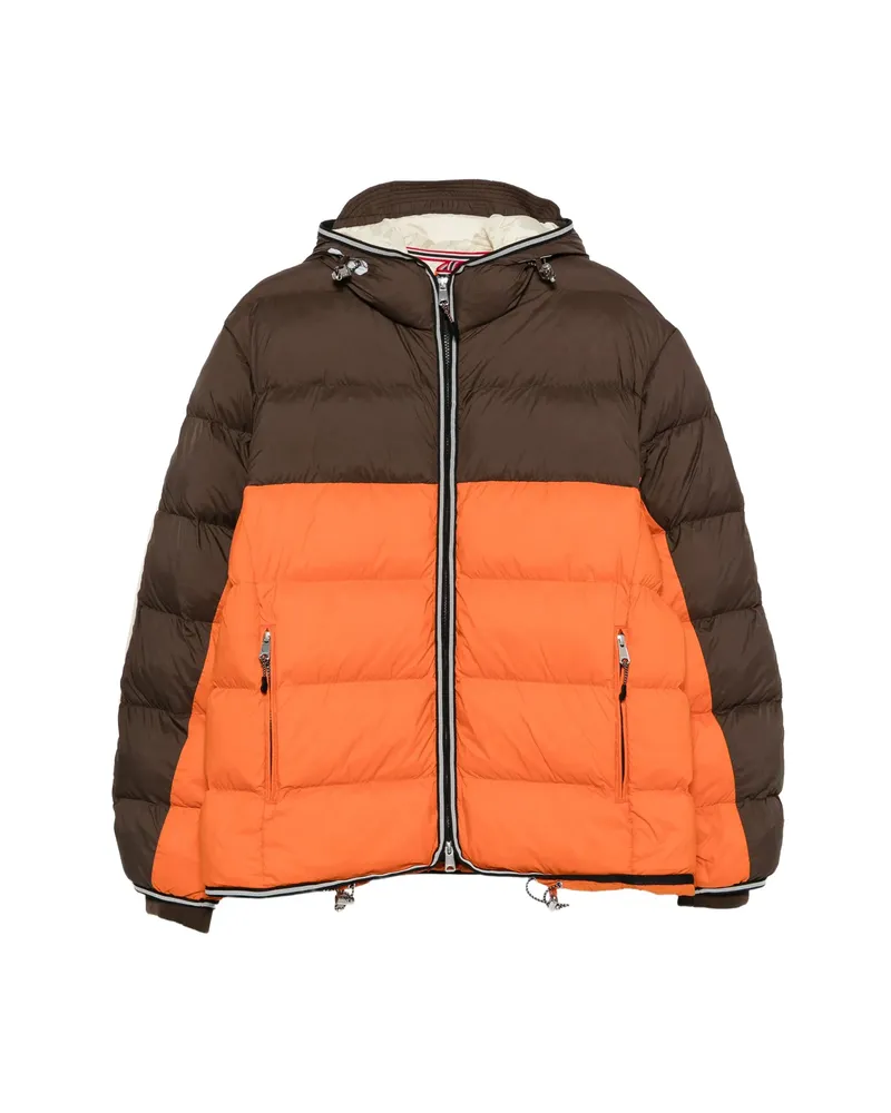 Napapijri Logo-patch Puffer Jacket Brown