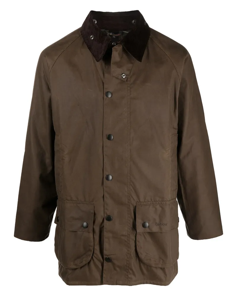 Barbour Cotton Wax-coated Jacket Brown