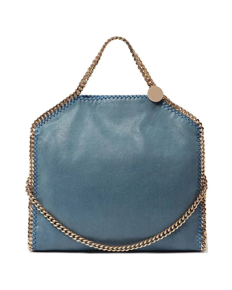 Stella McCartney Falabella Fold-over Tote Bag Blue