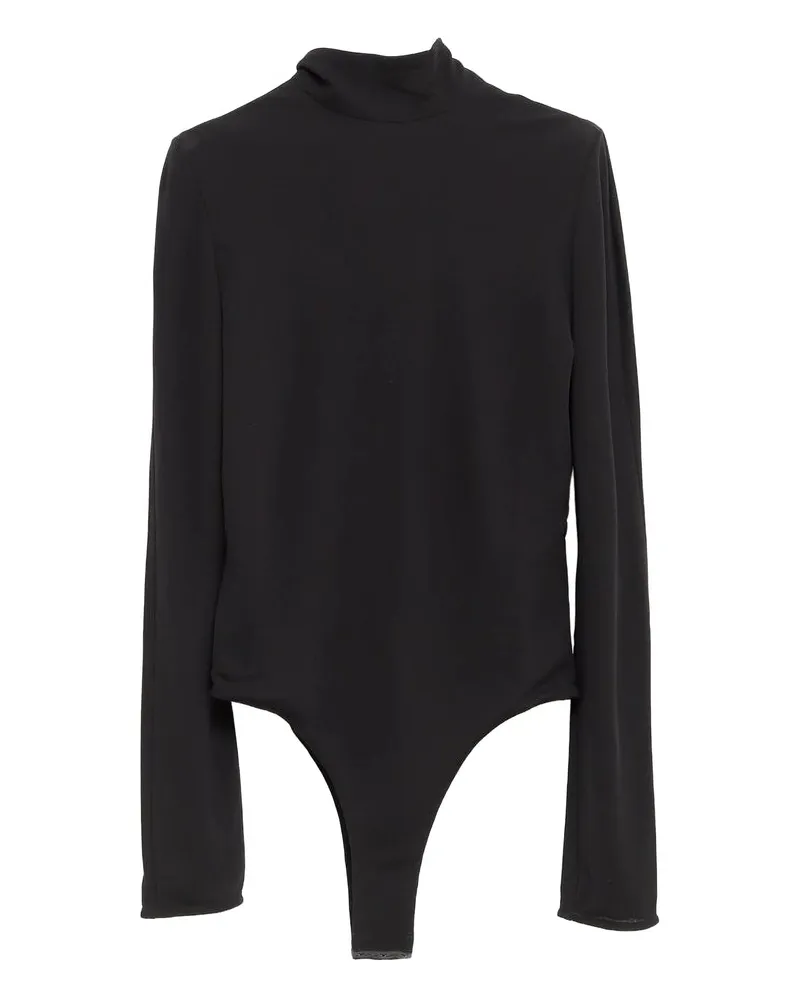 Alaïa Turtleneck Bodysuit Black