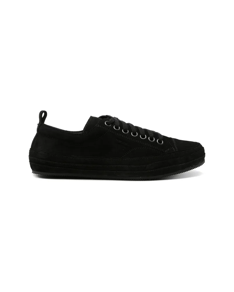 Tom Ford Suede Lace-up Sneakers Black