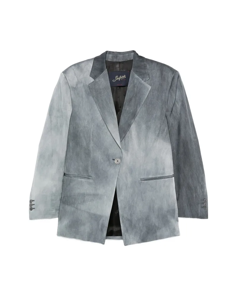 Seafarer Button-fastening Blazer Grey