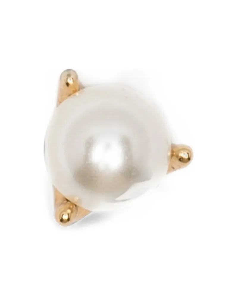 Kate Spade Pearl-embellished Stud Earrings Gold