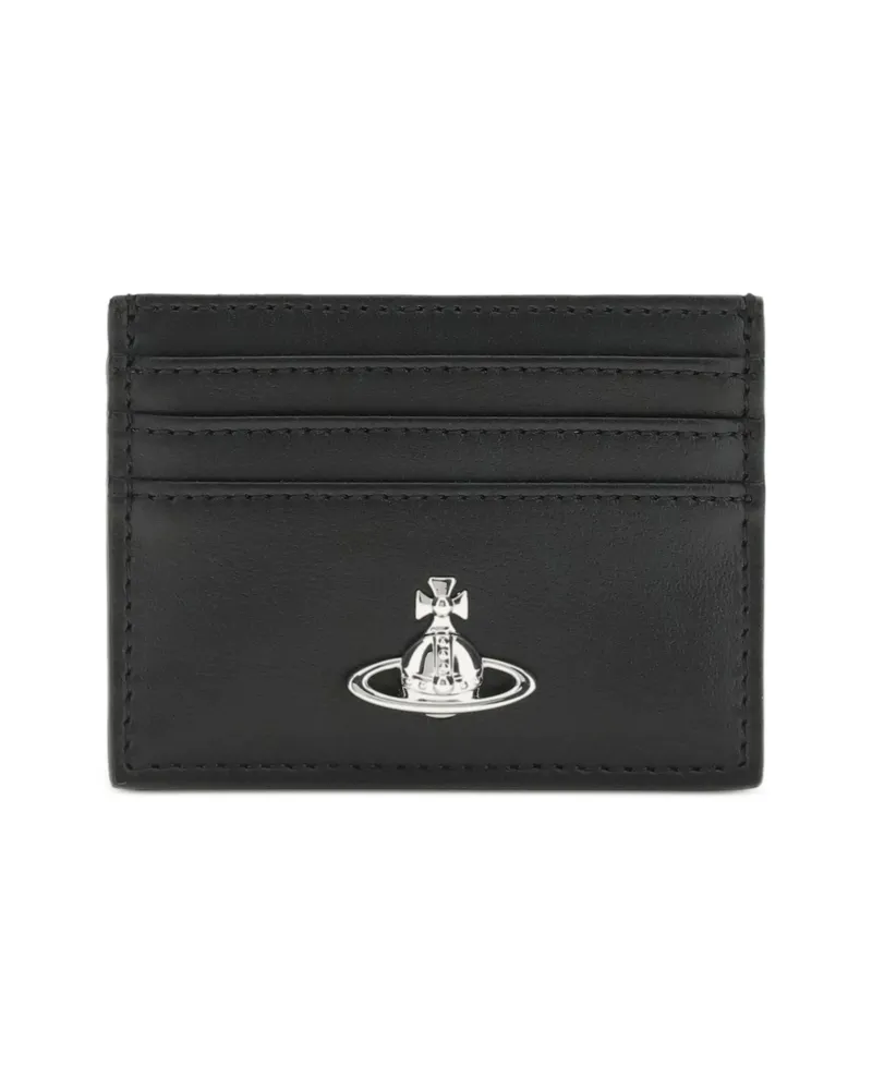 Vivienne Westwood Orb-plaque Card Holder Black