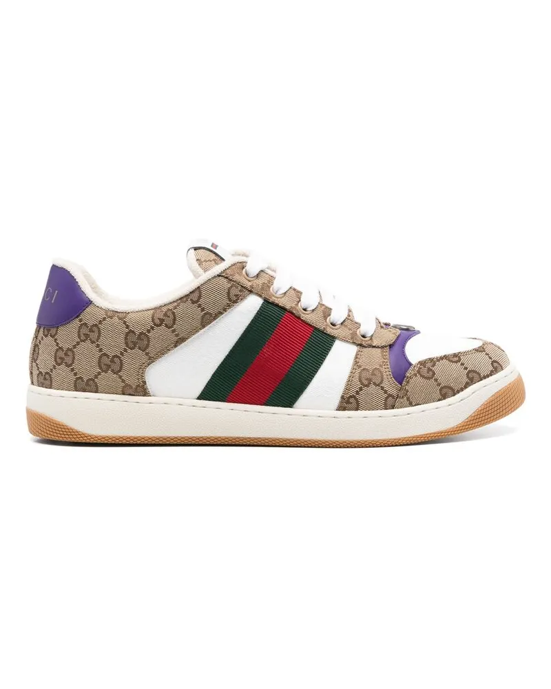 Gucci Screener Sneakers White