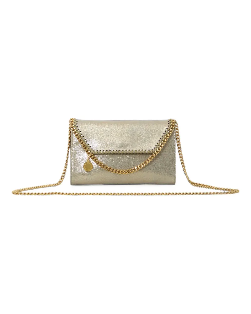 Stella McCartney Falabella Shaggy Deer Chain-strap Crossbody Bag Gold