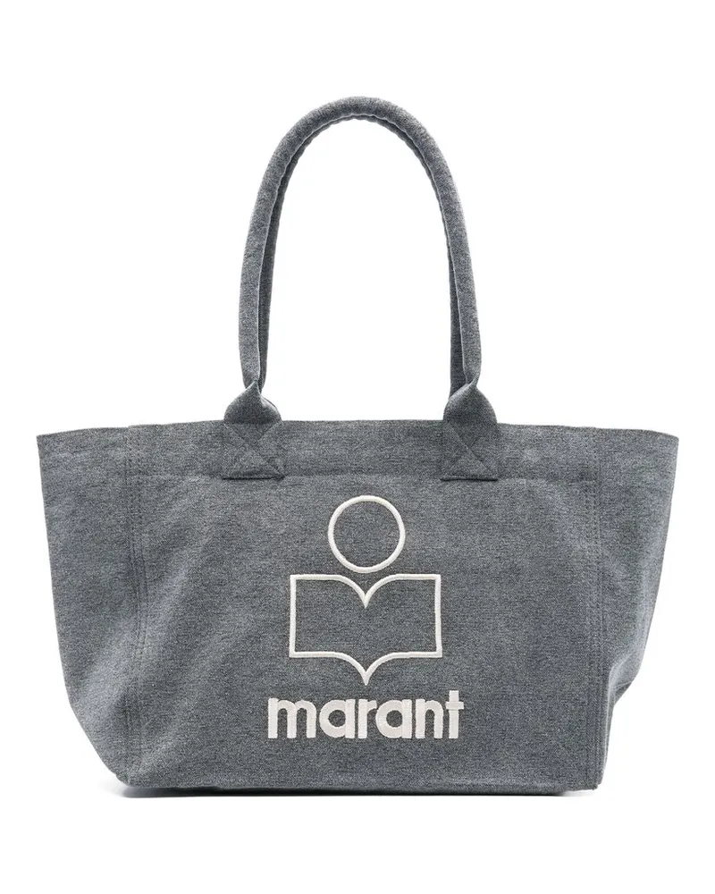 Isabel Marant Yenky Zipped Bag Grey