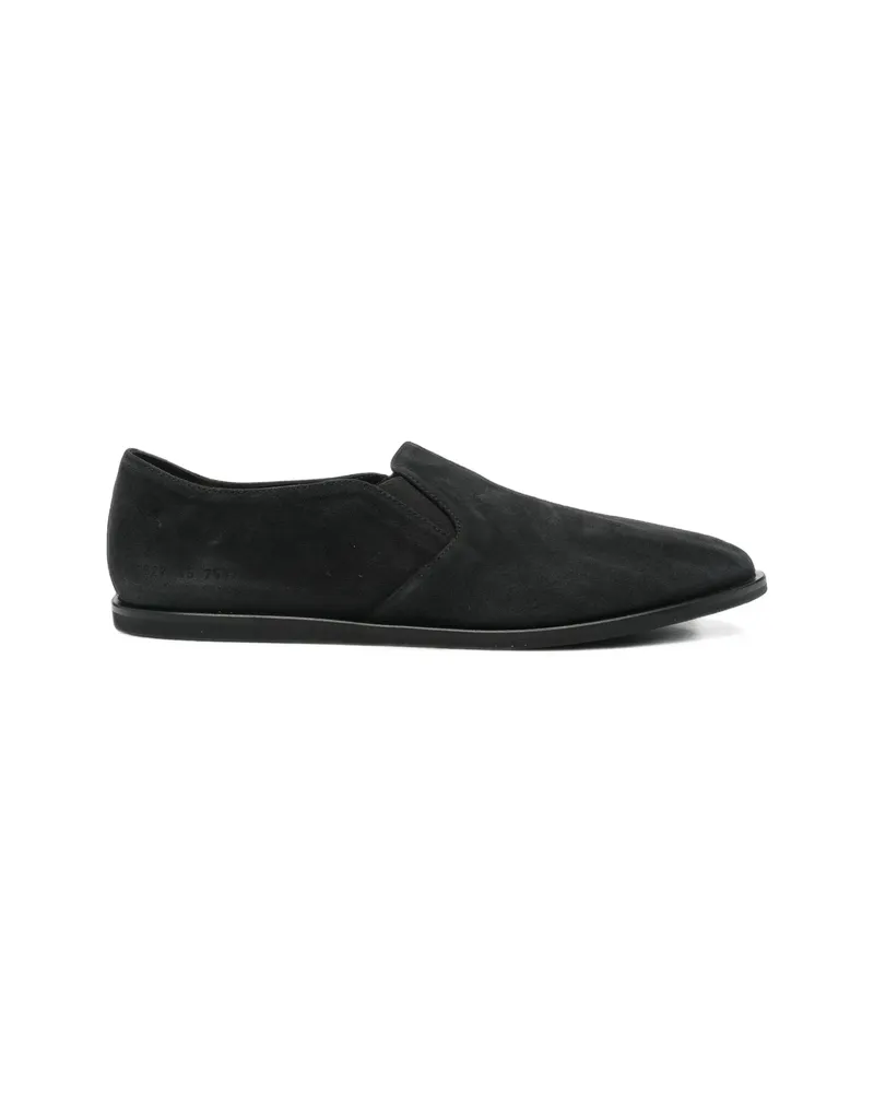 Common Projects Suede Slip-on Sneakers Black