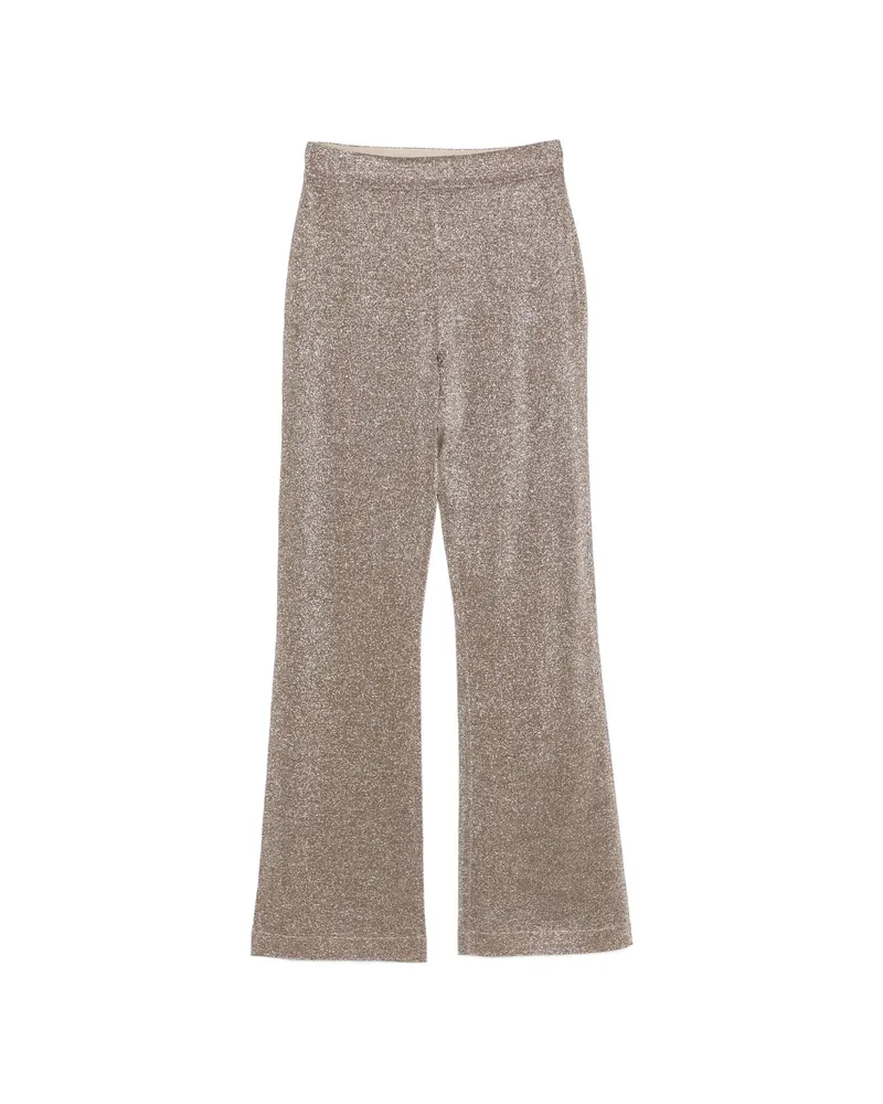 Missoni Metallic-effect Trousers Neutrals