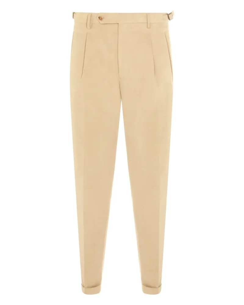 Berwich Pleated Trousers Neutrals