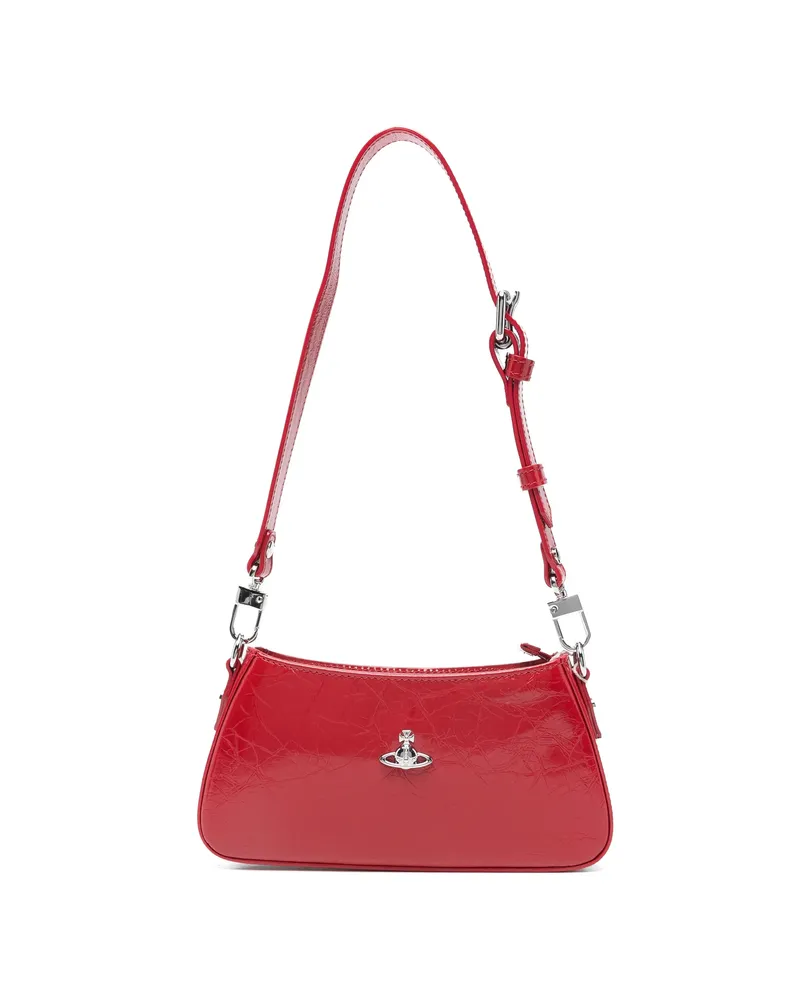 Vivienne Westwood Tasha Orb Shoulder Bag Red