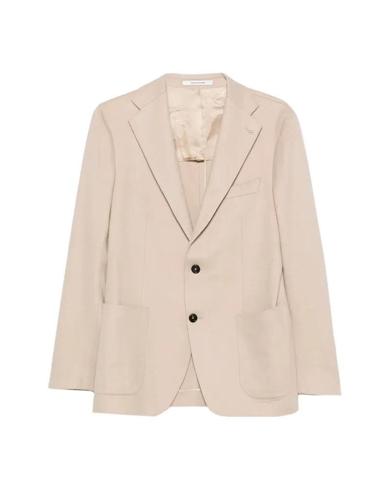 Tagliatore Single-breasted Blazer Neutrals