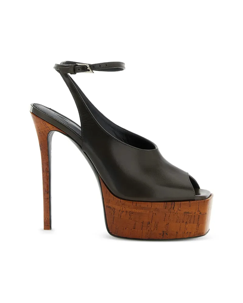 ATTICO Ornella Platform Sandals Green