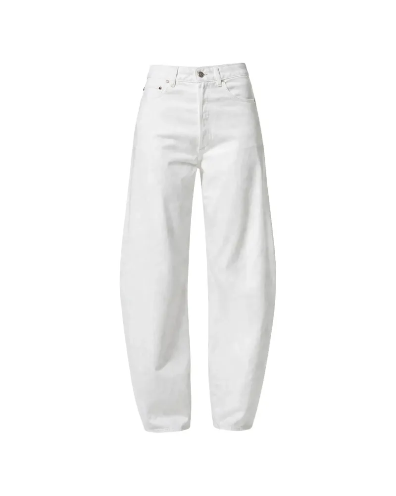 AGOLDE Barrel-leg Jeans White