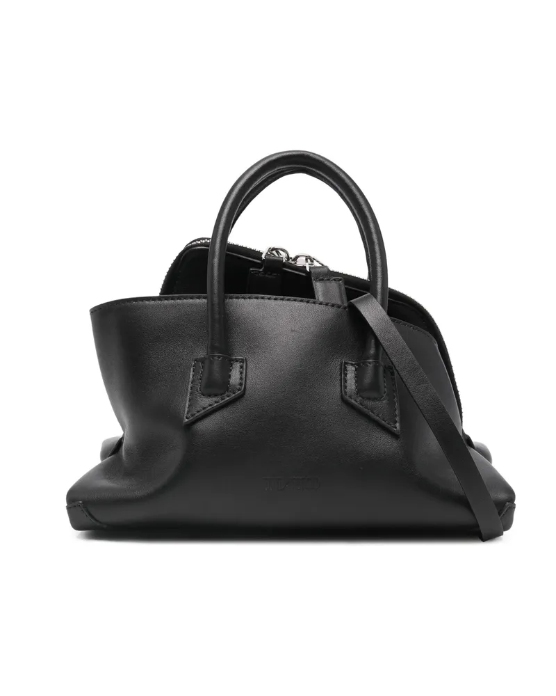 ATTICO Leather Tote Bag Black