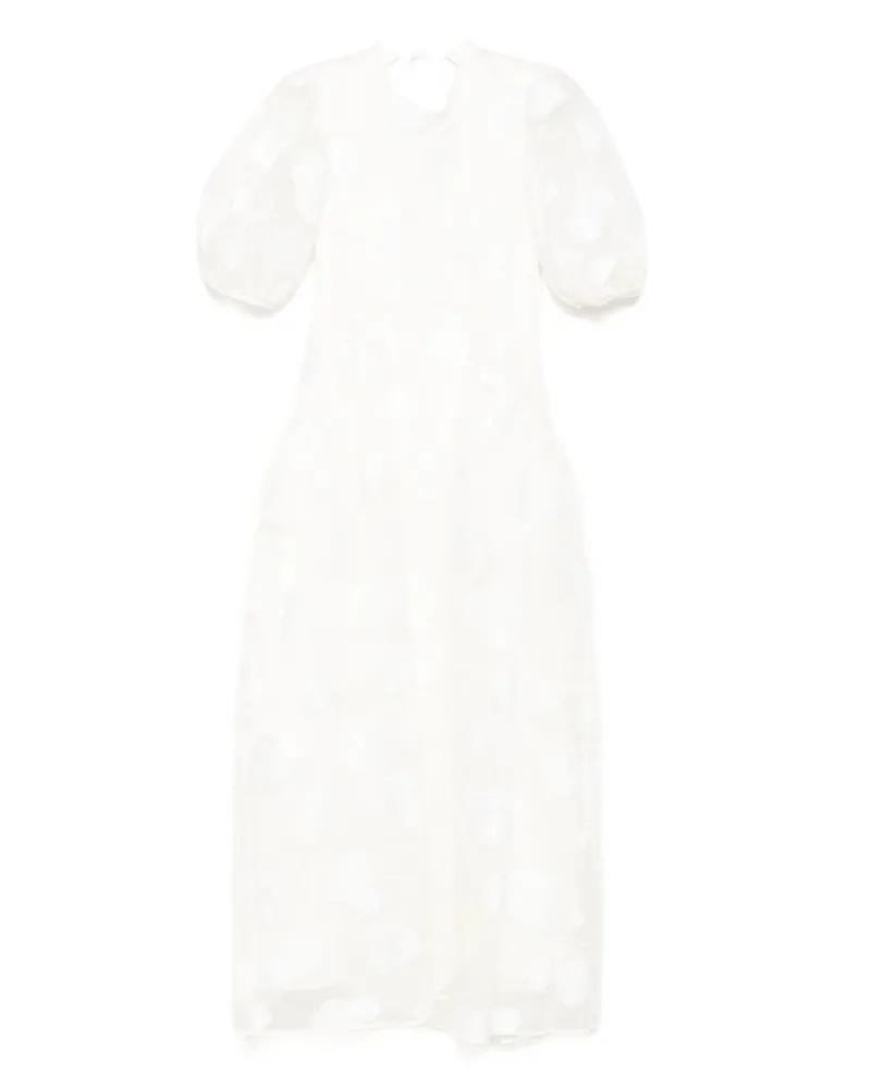 Cecilie Bahnsen Lola Dress White