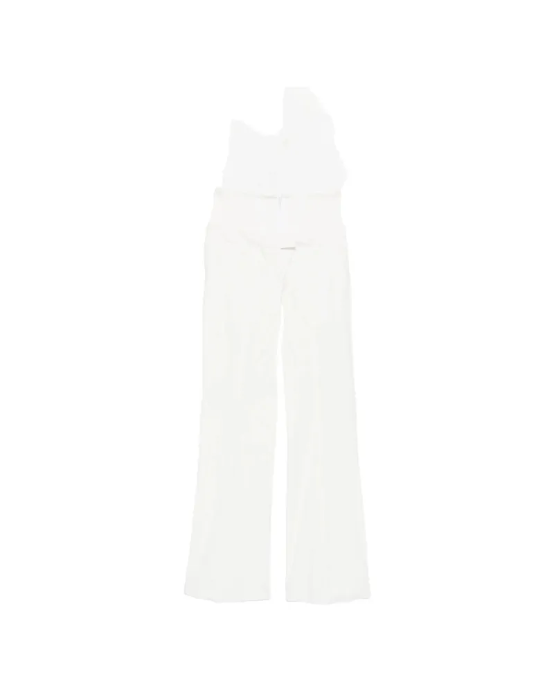 Seafarer Straight-leg Trousers White