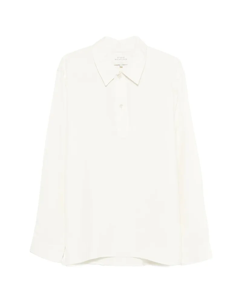 Studio Nicholson Collar Shirt White