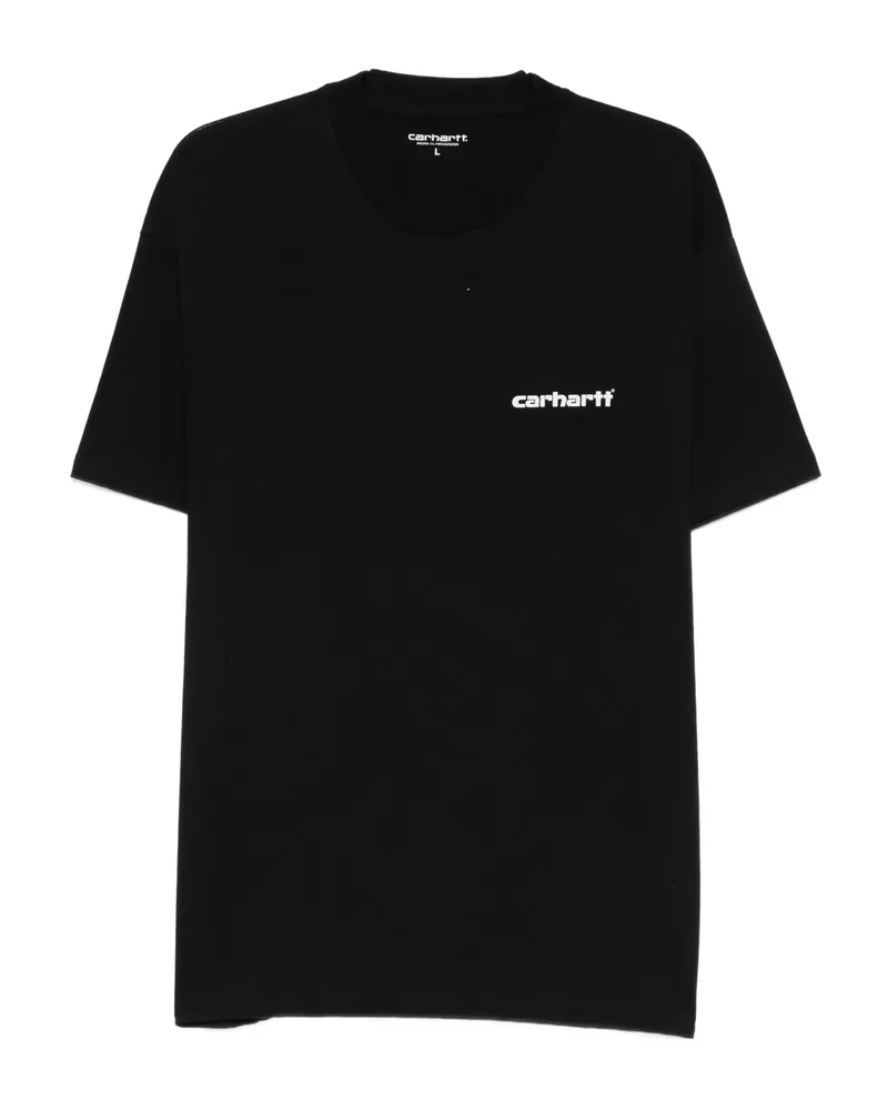 Carhartt WIP Logo-print T-shirt Black