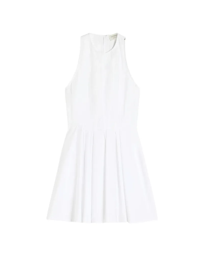 SPORTMAX Pleated Mini Dress White