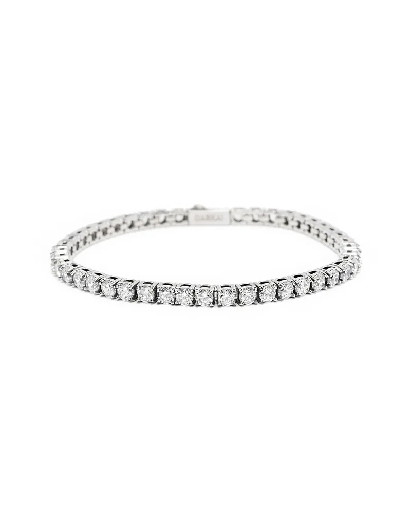 DARKAI Tennis Diamond-encrusted Bracelet Silver
