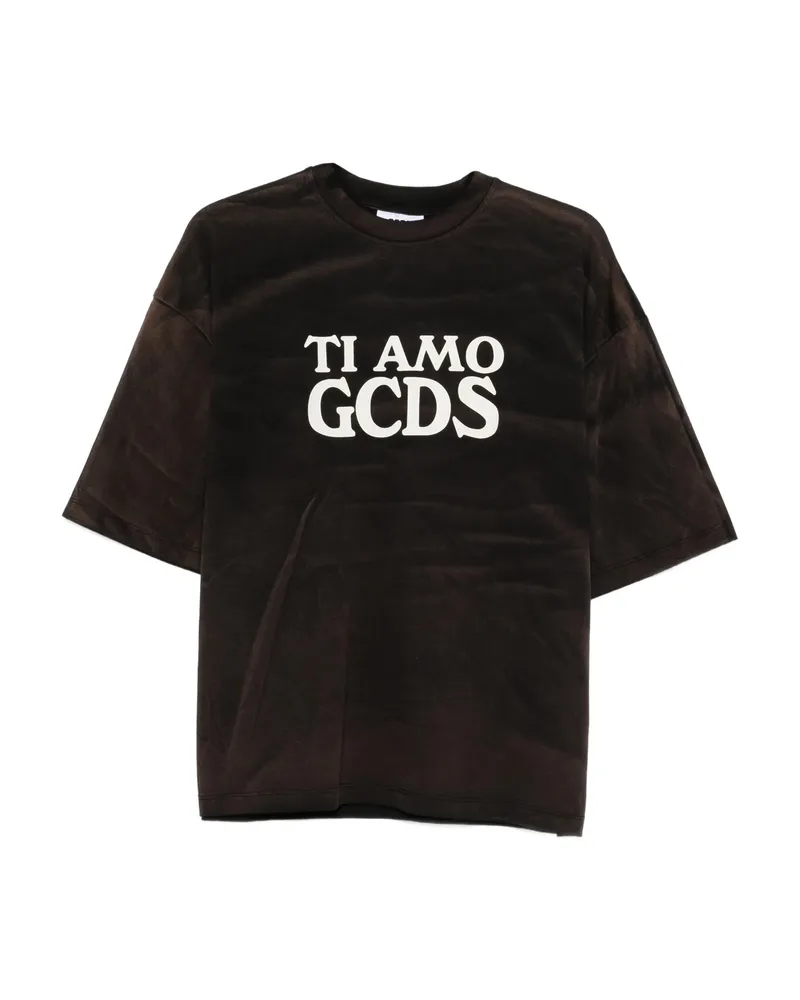 GCDS Graphic T-shirt Black