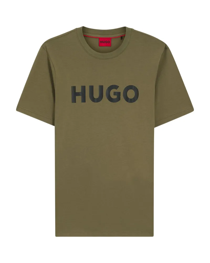 HUGO BOSS Logo-print T-shirt Green