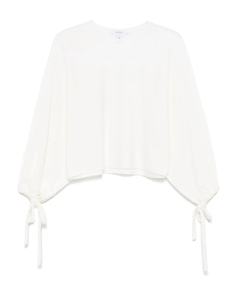 Max Mara Wool Blouse Neutrals