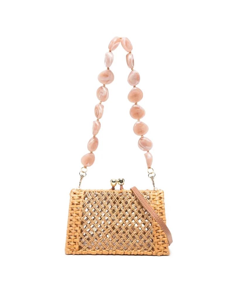 Serpui Candy Tracy Shoulder Bag Neutrals