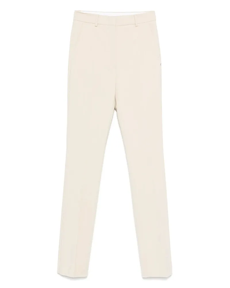 SPORTMAX Straight-leg Trousers Brown