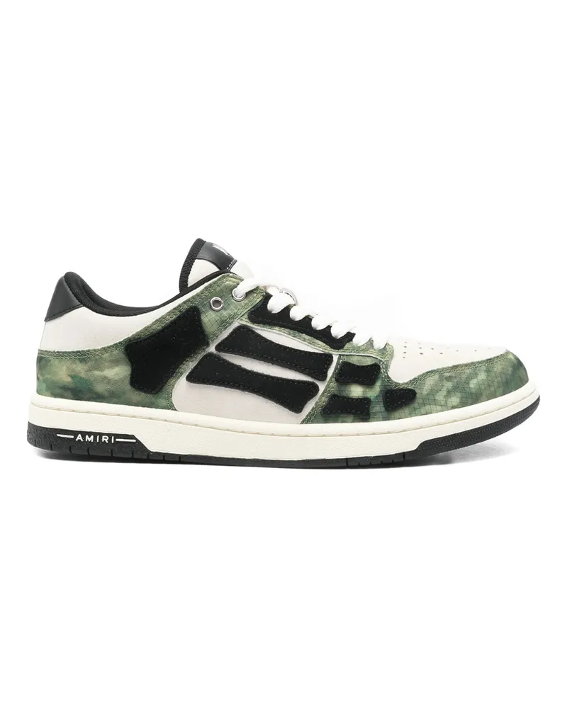 Amiri Skel Lace-up Sneakers Neutrals