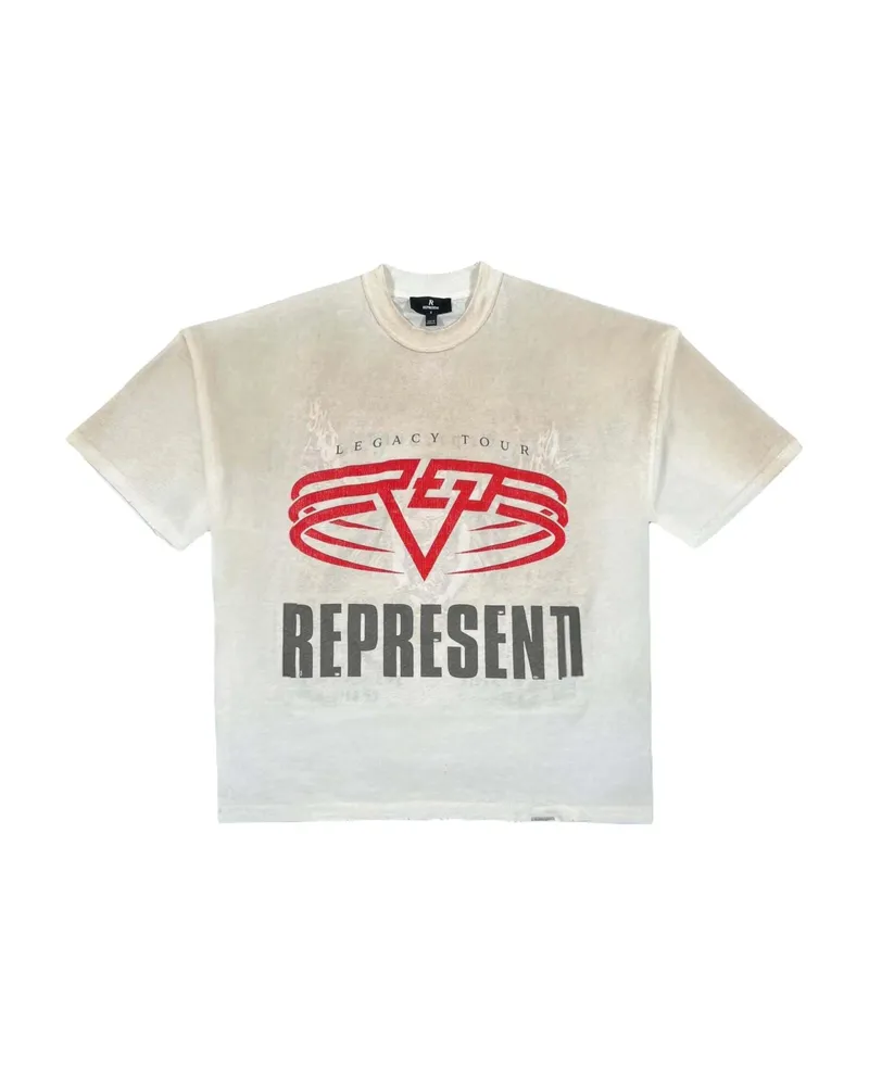 REPRESENT Living Legacy Tour Graphic Tee White