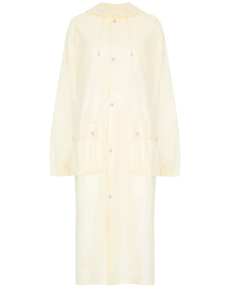 Maison Margiela Single-breasted Trench Coat Neutrals