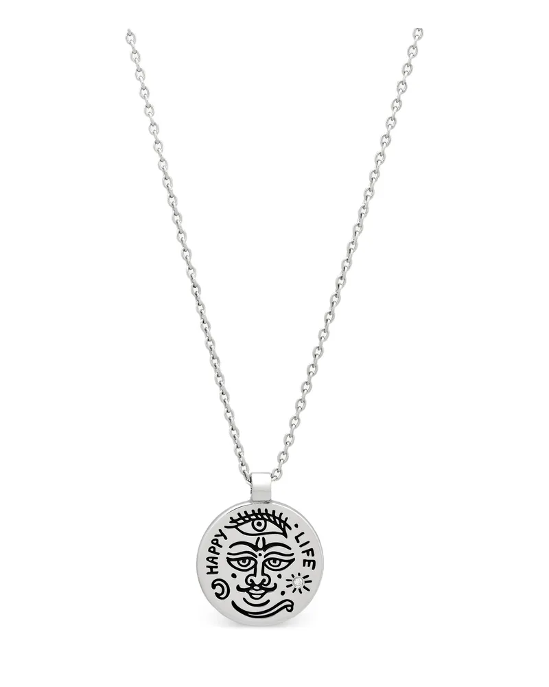 Tom Wood Love In Babylon Pendant Necklace Silver